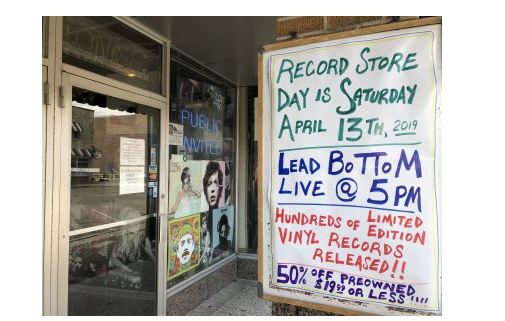 Record Store Day is Saturday, April 13