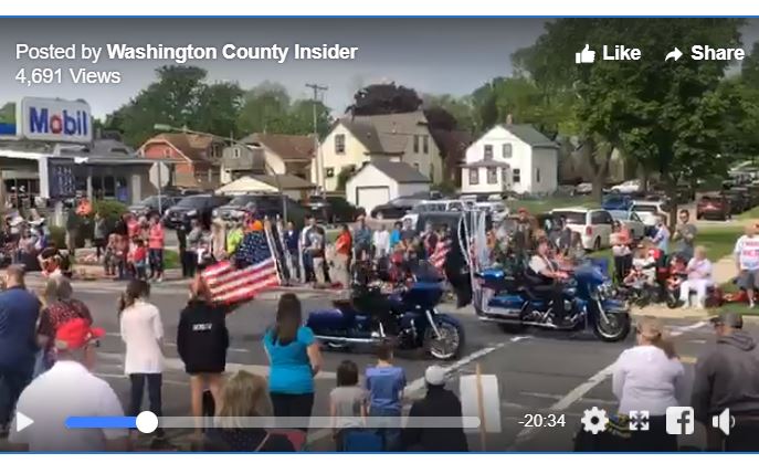 Memorial Day Parade in West Bend