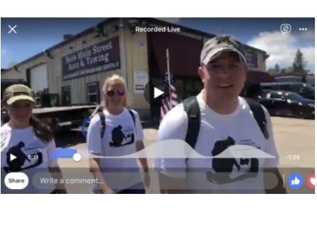 VIDEO | 40-mile trek across Washington County to remember local veterans r Washington County Veterans