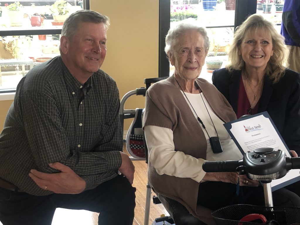 David and Carol and Doris Yach