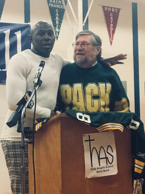 Donald Driver and Mike Sternig