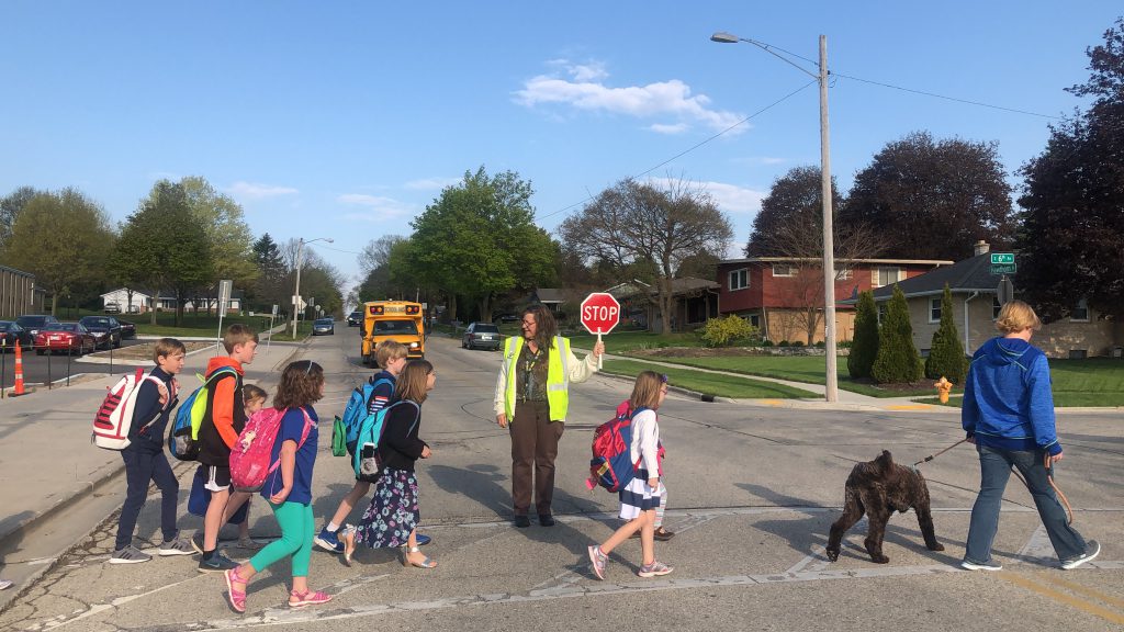 Walking school bus