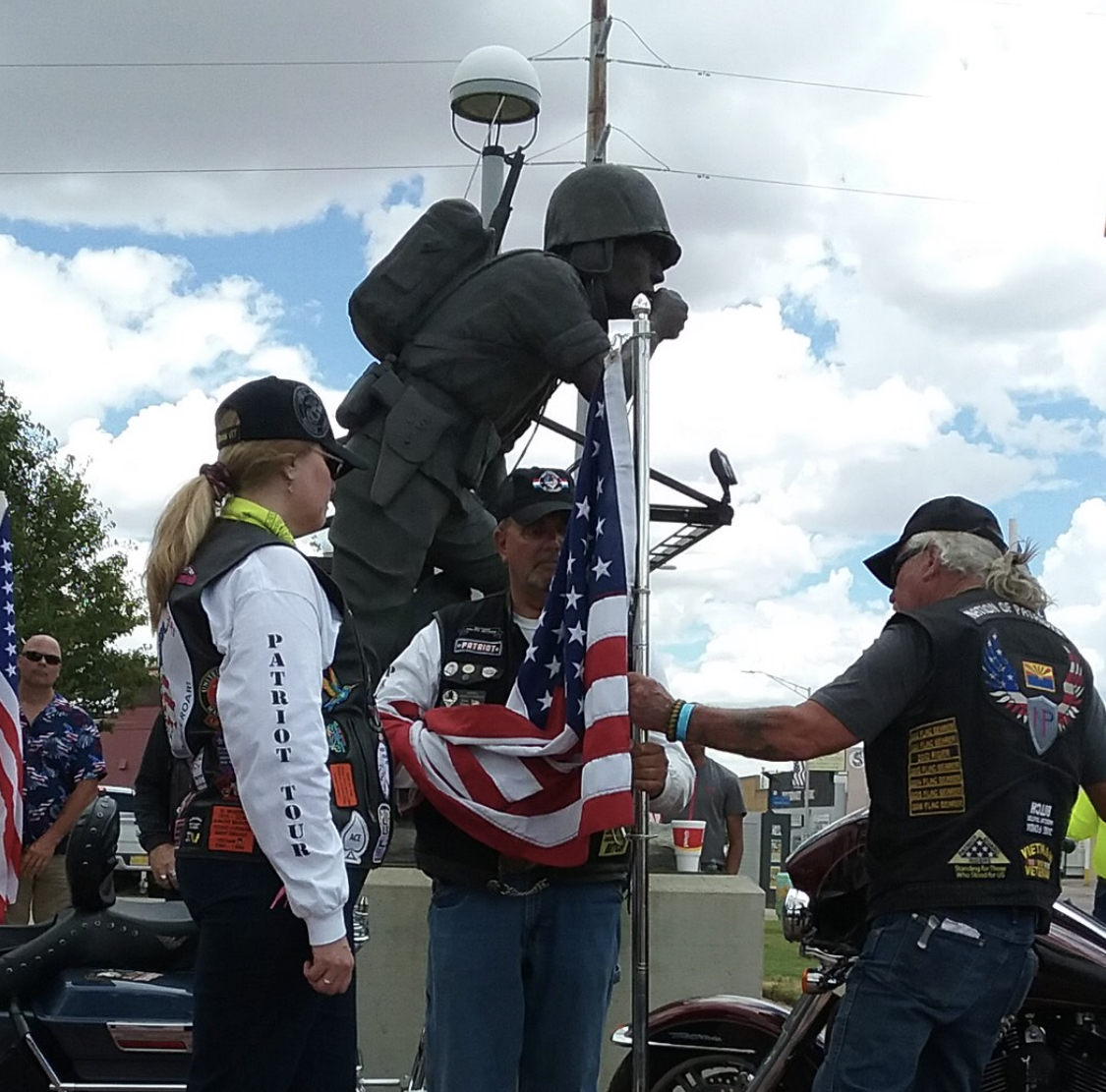 One American Flag, 110 days, 48 states, 14,500 miles; 10th Annual Patriot Tour Kicks Off On Armed Forces Day