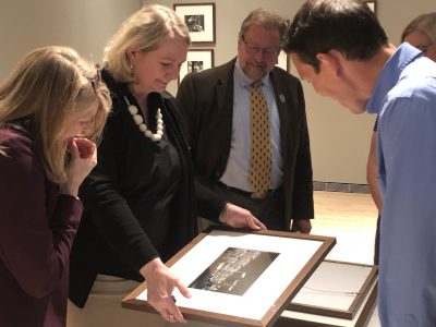 Reviewing work of H.H. Bennett at MOWA