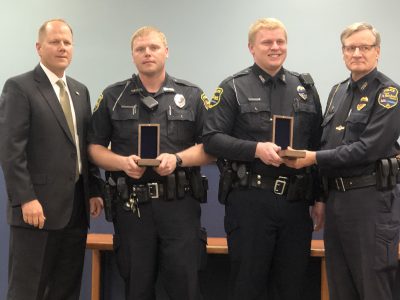 West Bend Police award