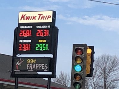 Kwik Trip in Hartford, gas prices