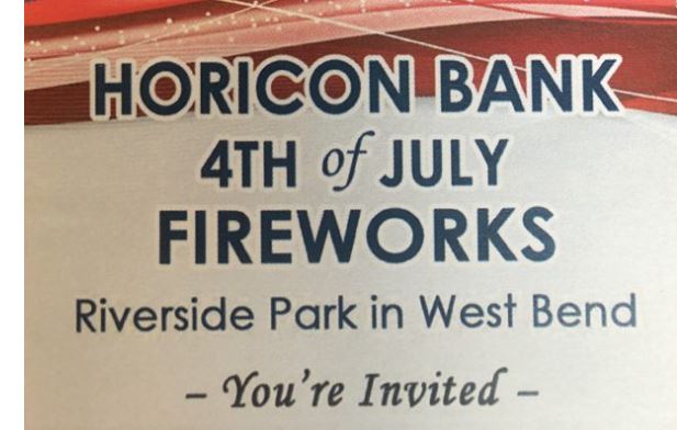 Horicon Bank Fireworks