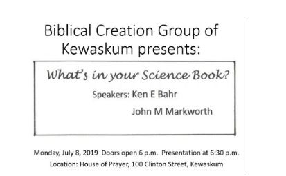Biblical Creation Group of Kewaskum