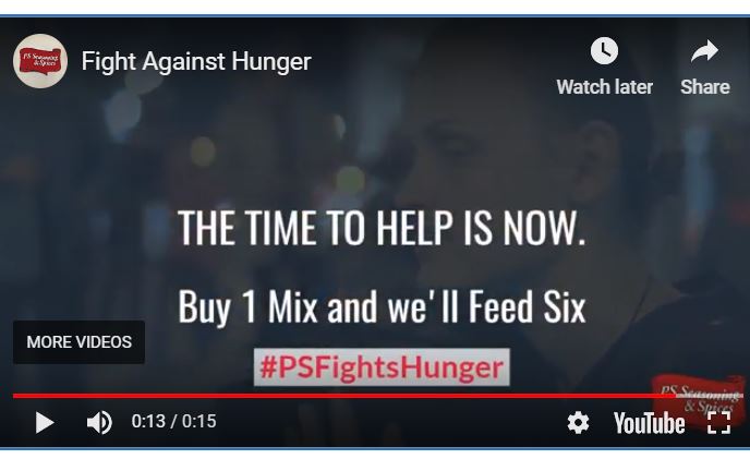PS Seasoning fighting hunger