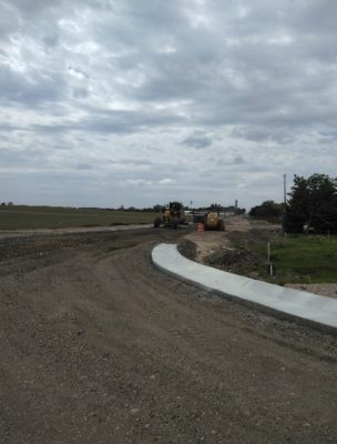 Construction on County Highway K
