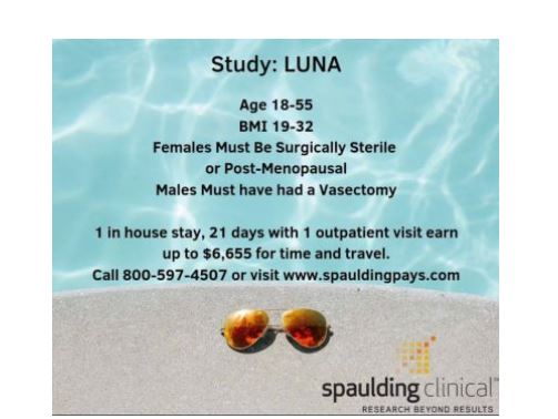 LUNA study at Spaulding Clinical