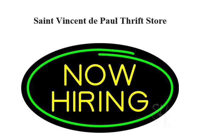 St. Vincent de Paul job posting