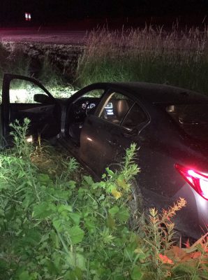 car crash after chase in Washington County