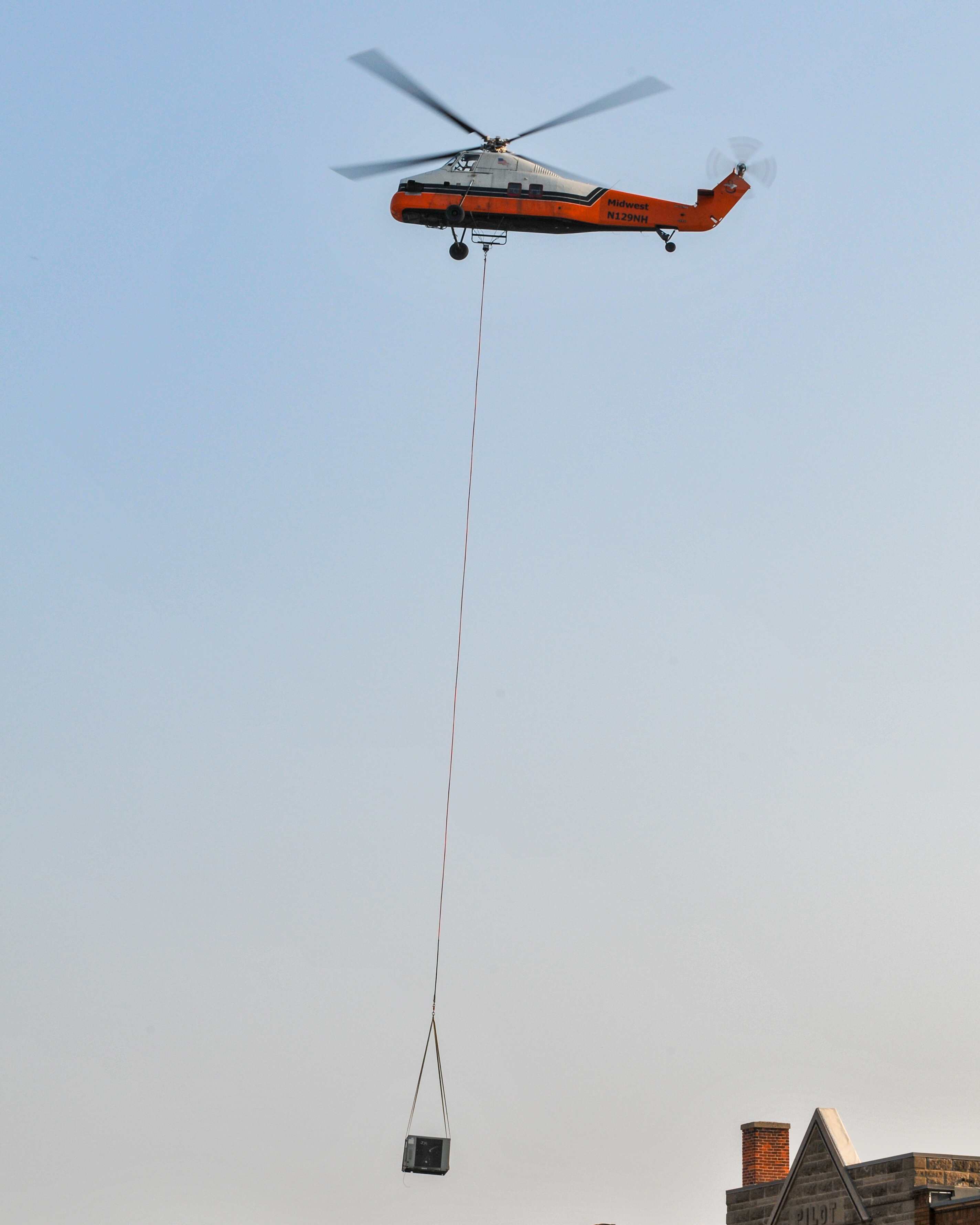 helicopter lift