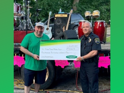 West Bend Police Crime Prevention Programs Receive $1500 Donation | by West Bend Police Department