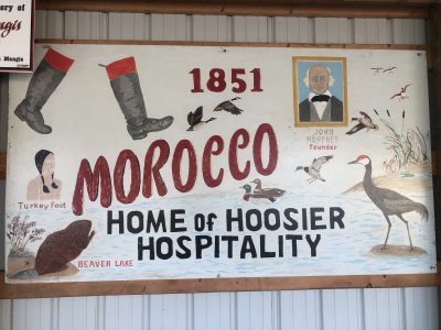 The BiKe WriTer | Morocco, Indiana: Home of Hoosier hospitality