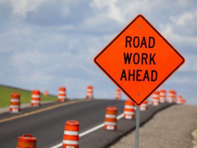 Road work ahead courtesy Wisconsin DOT