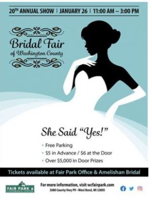 Washington County Fair Park Bridal Fair