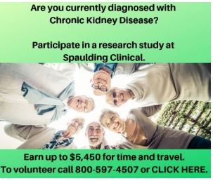 Spaulding Clinical Chronic Kidney test