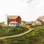Century Farmhouse painting