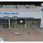 new signage at Morrie's West Bend Honda