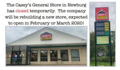 Casey's General store in Newburg