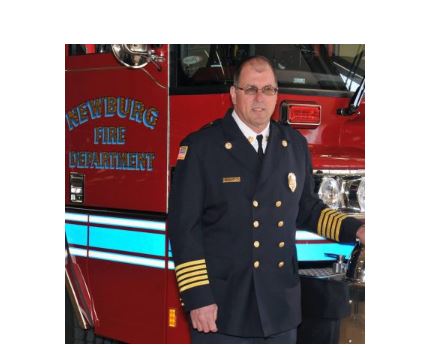 Newburg Fire Chief Mark Chesak