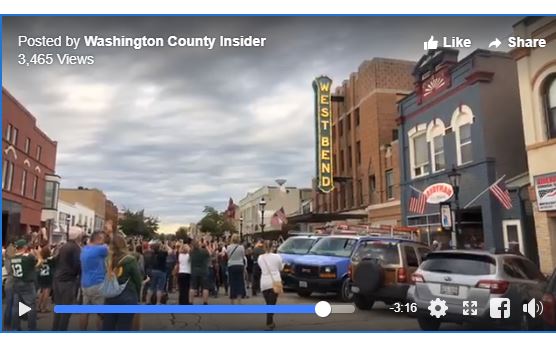West Bend Theatre sign