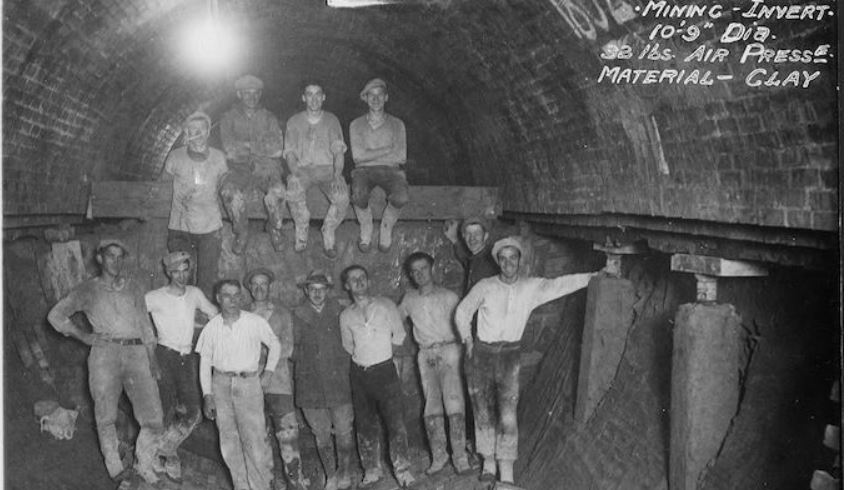 Sewer workers in Toronto