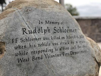 Rudolph Schloemer Firefighters Memorial Barton