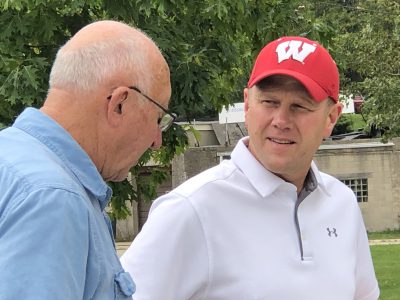 Mayor Sadownikow and Herb Tennies