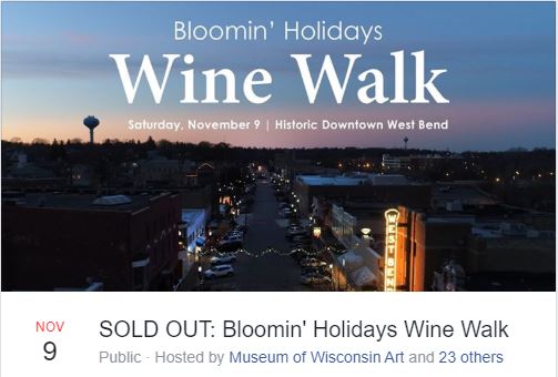 Wine Walk sold out