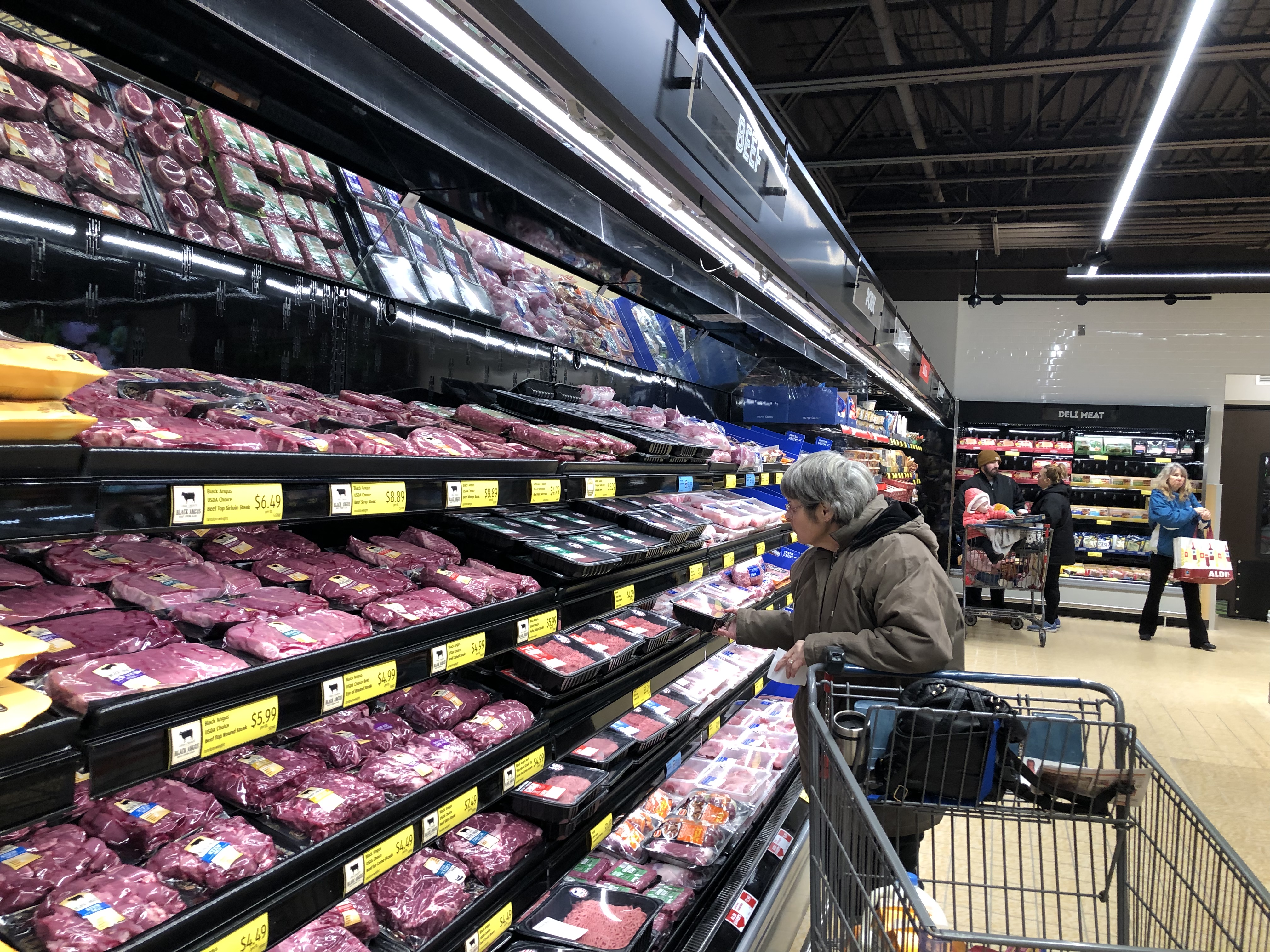 Aldi remodeled grocery in WB