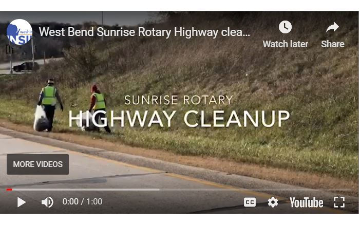 Sunrise Rotary Highway Cleanup