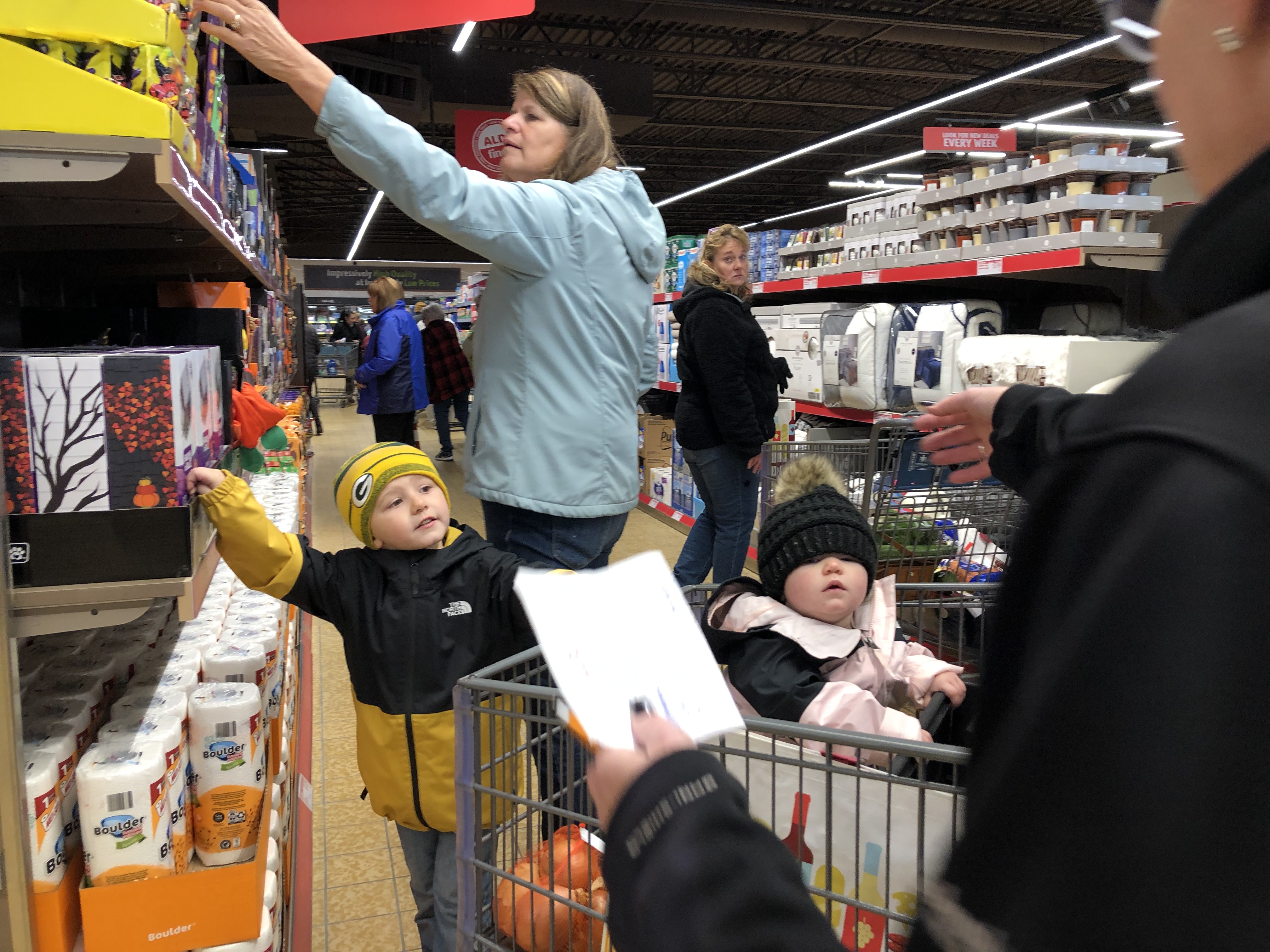 Aldi remodeled grocery in WB