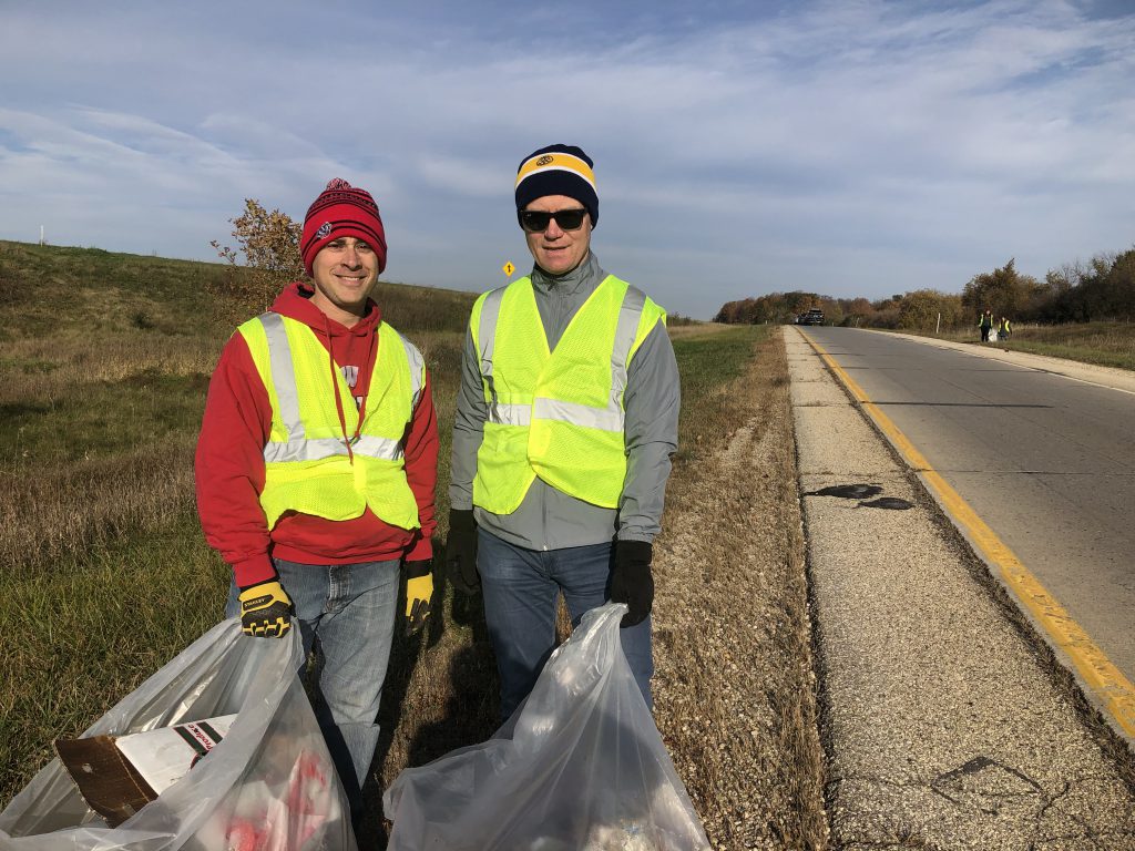 Sunrise Rotary Highway cleanup