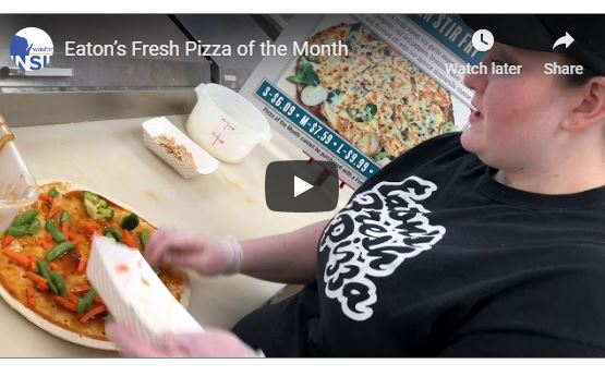 Eaton's Fresh Pizza of the month