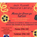 Jack Russell Memorial Library movie schedule
