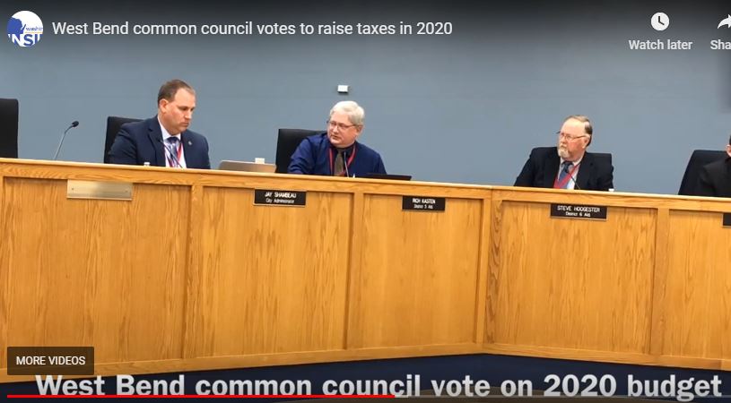 West Bend Common Council votes to increase budget