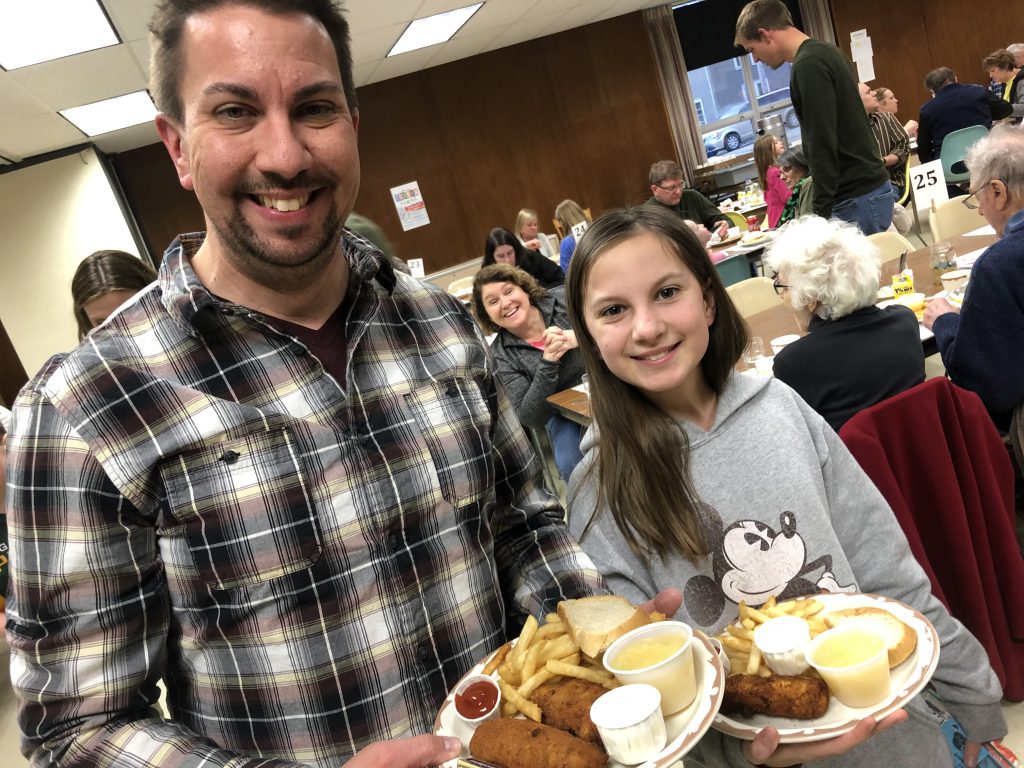 Fish Fry at Holy Angels