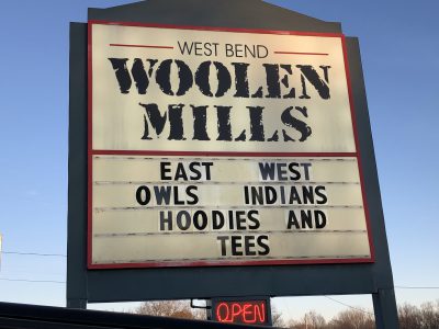 Woolen Mills in West Bend