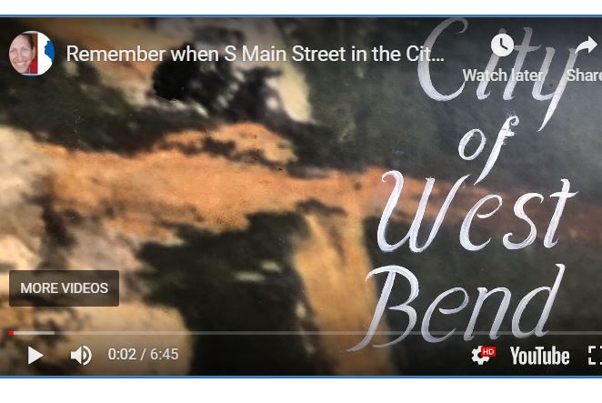 VIDEO  Remember when: South Main Street in West Bend - Washington
