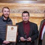 Pete Rettler receives Hometown Hero Award