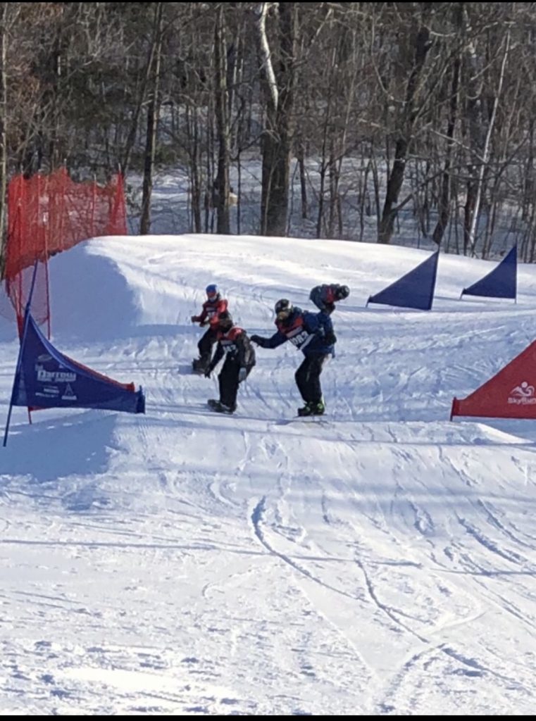 snowboarding at Alpine Valley
