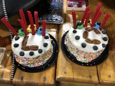 Lewis and Clark cakes