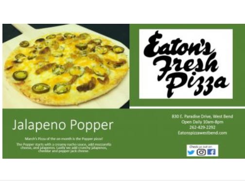 Popper Pizza