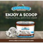 Cedar Crest ice cream