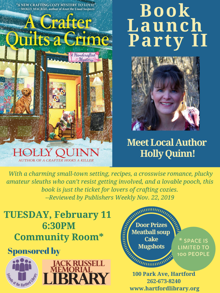 Holly Quinn book launch