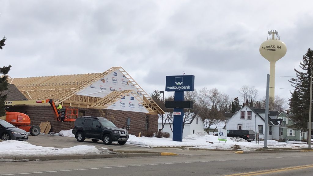 Westbury Bank repair