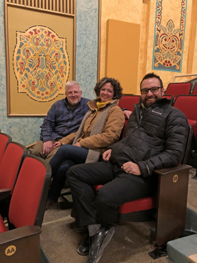 Kevin and Amy Zimmer at Historic West Bend Theatre